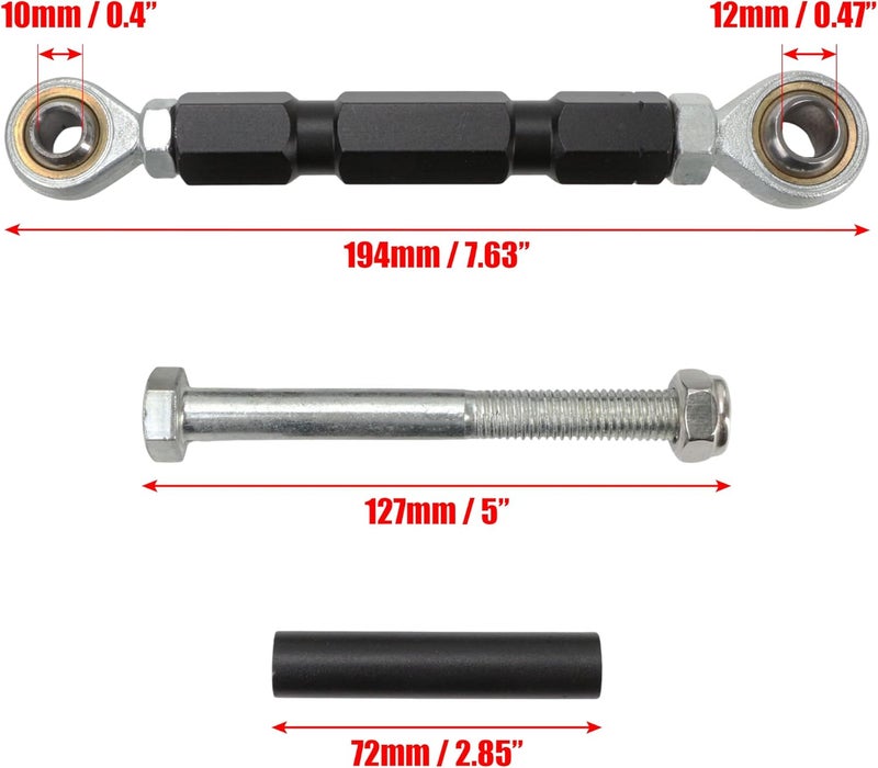 KH866 Lowering Links Kit Fit for CFMOTO 450SS 450SR 450NK 450SRS – Motorcycle Rear Suspension Drop Linkage Cushion Lever Accessories - Image 2